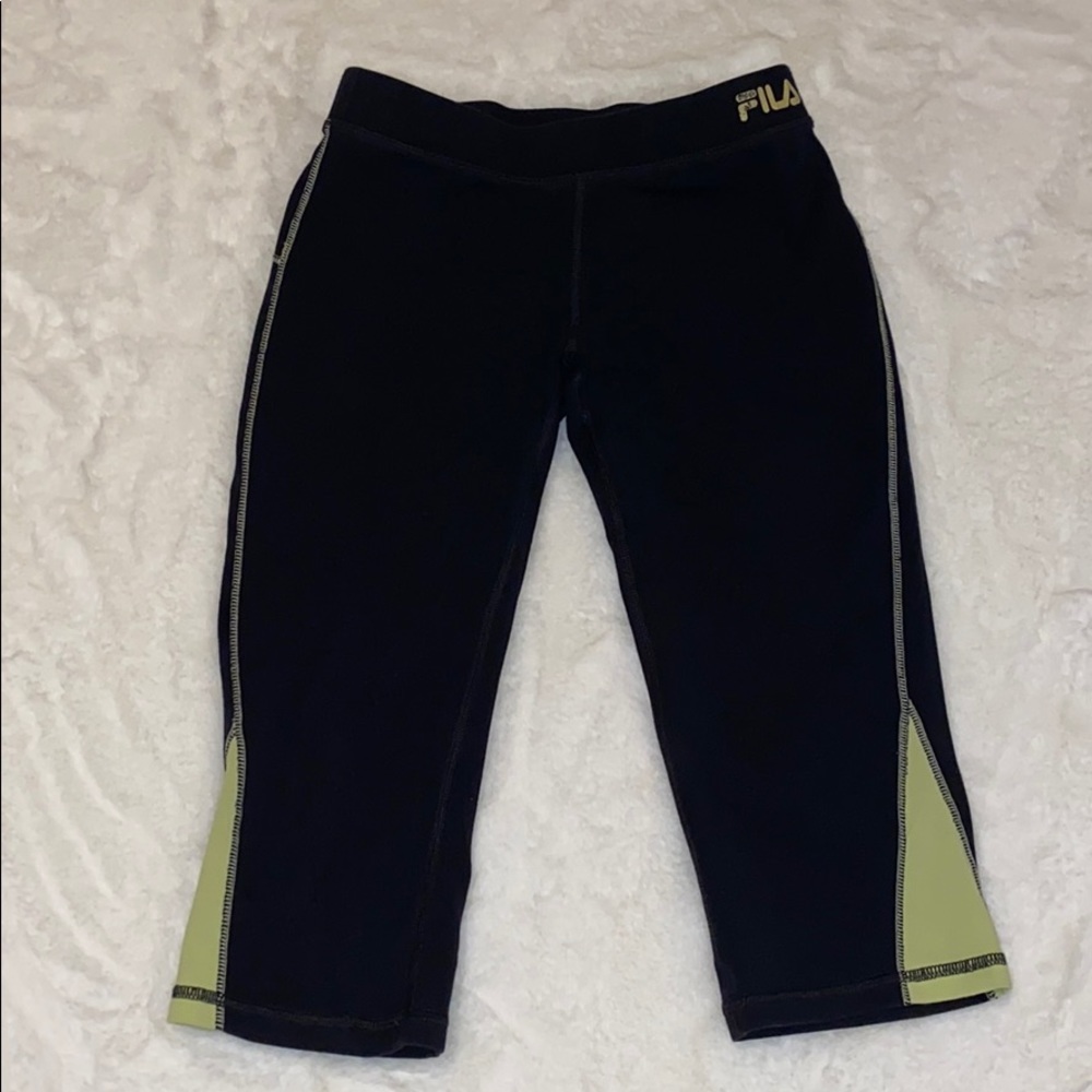 Fila cropped leggings, size XS